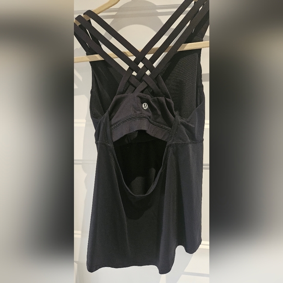 lululemon athletica Black Strappy Tank - Picture 2 of 3